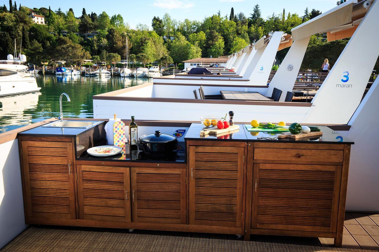 Floating Sea House Kahne Portoroz Villa Exteriör bild