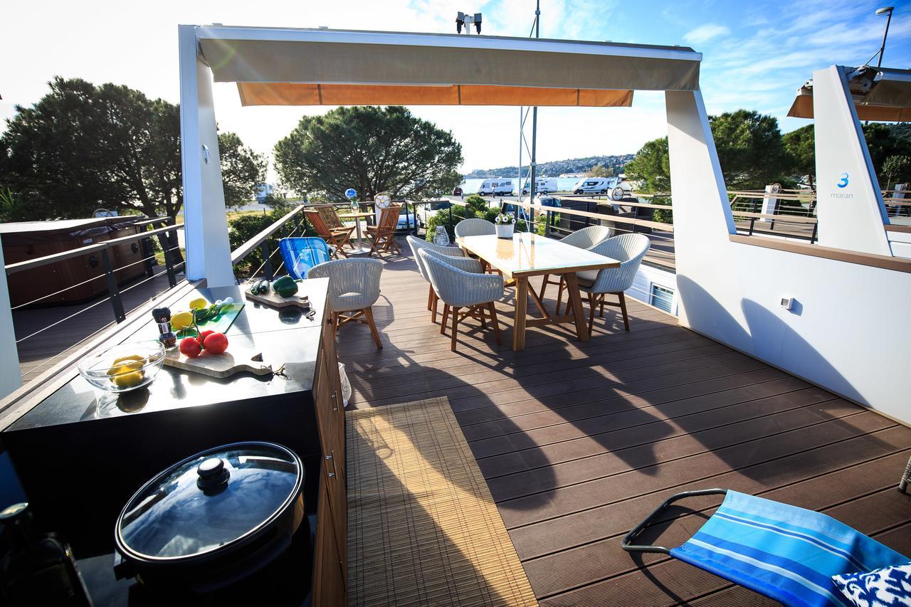 Floating Sea House Kahne Portoroz Villa Exteriör bild