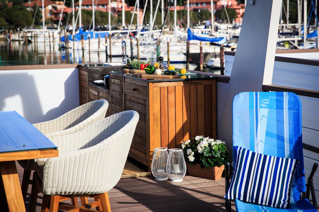 Floating Sea House Kahne Portoroz Villa Exteriör bild