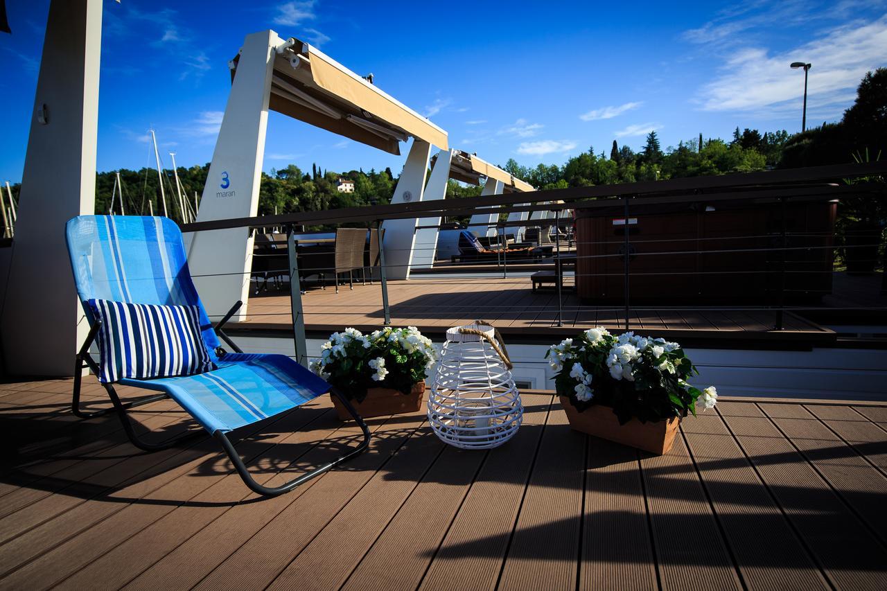 Floating Sea House Kahne Portoroz Villa Exteriör bild