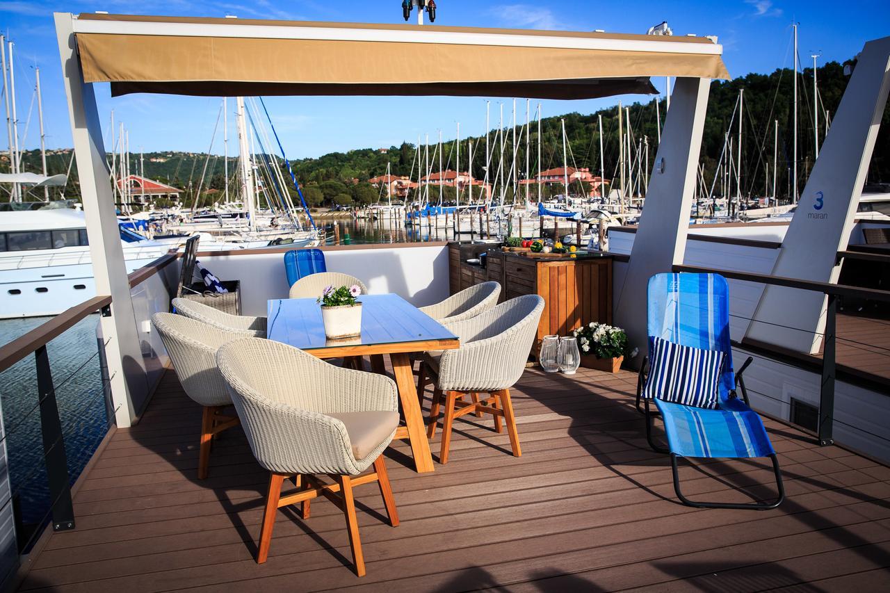 Floating Sea House Kahne Portoroz Villa Exteriör bild